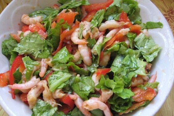Zeevruchtensalade - een gezond gerecht voor mensen met een glutenvrij dieet