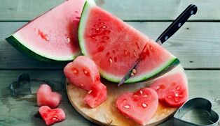 regels voor het observeren van het watermeloendieet om af te vallen